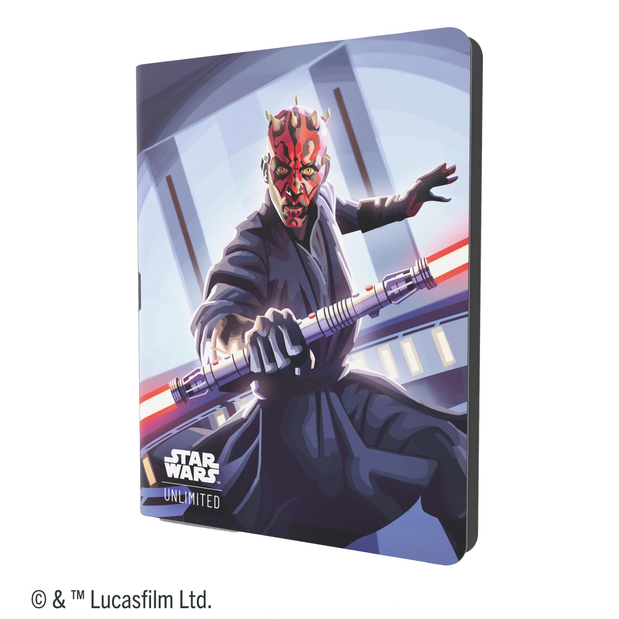 Gamegenic Star Wars: Unlimited 18-Pocket Album Set 5 Qui-Gon Jinn & Darth Maul | 360 Card Capacity