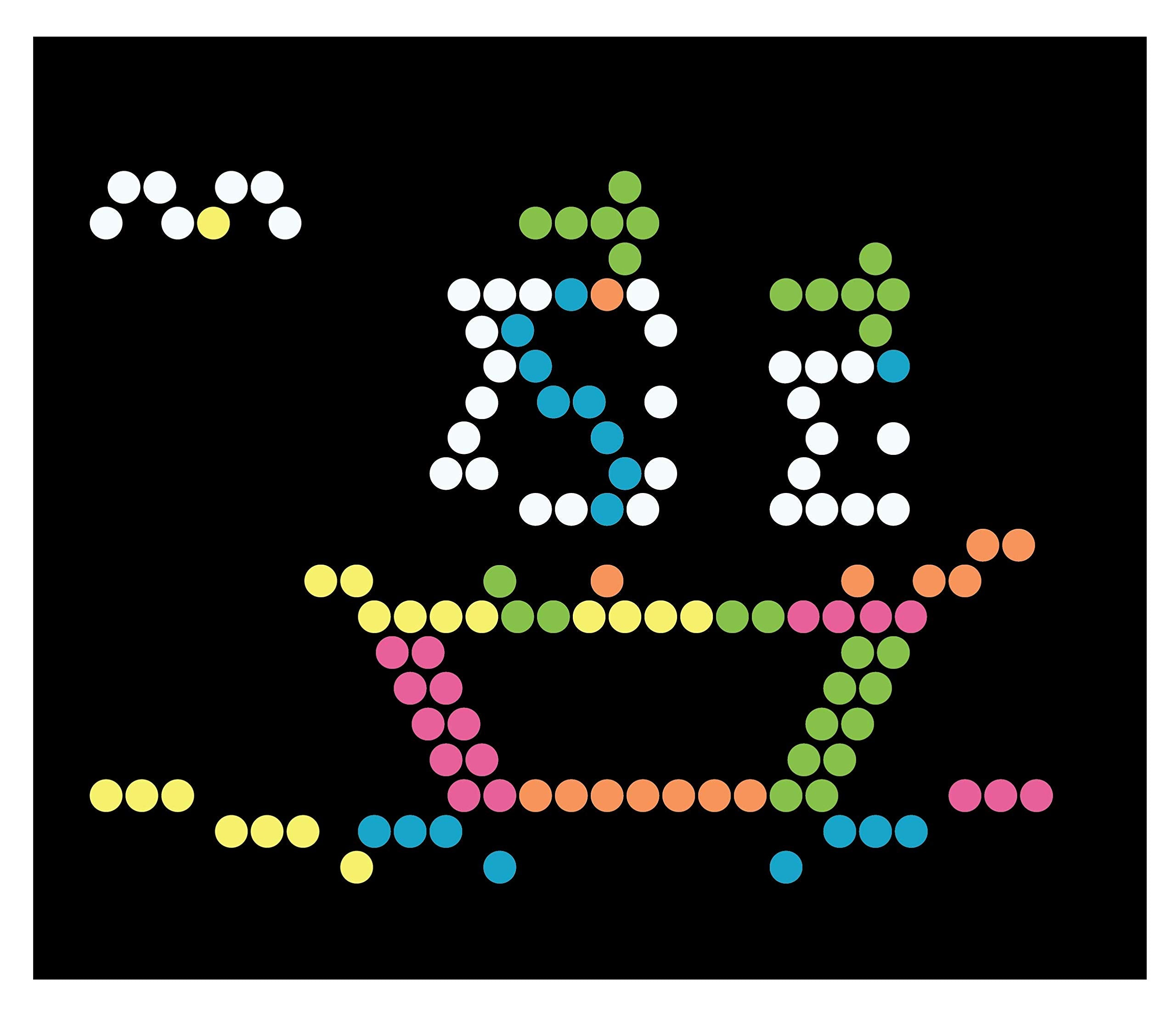 Lite Brite Peg & Template Refill Pack | Light Up Drawing Board with 100 Pegs & 8 Templates 15