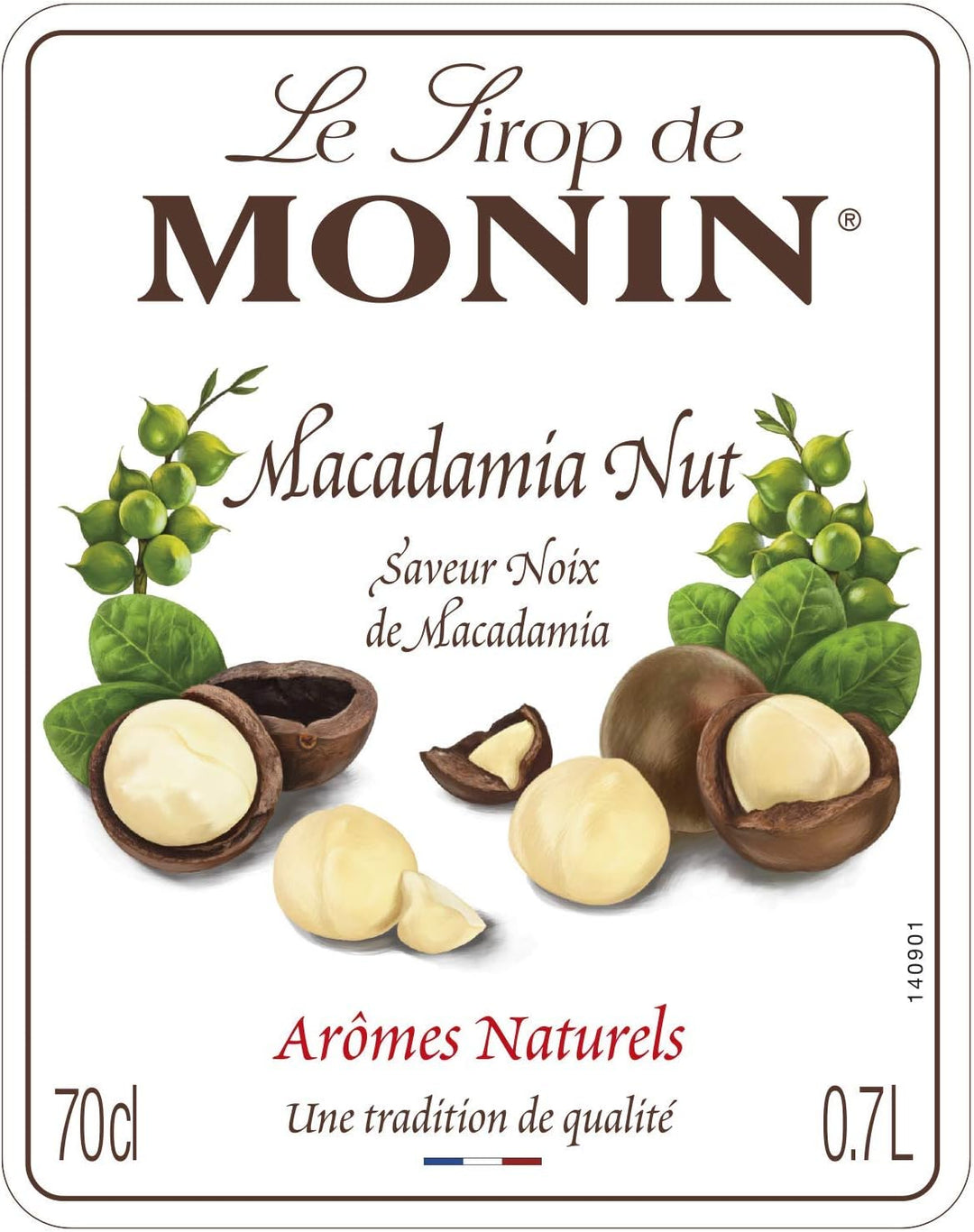MONIN Macadamia Nut Syrup 700 ml