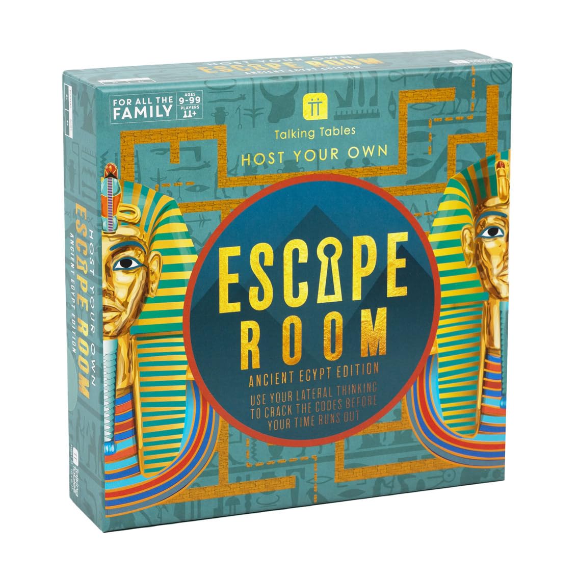 Talking Tables Egyptian Theme Host Your Own Escape Room Game for Kids