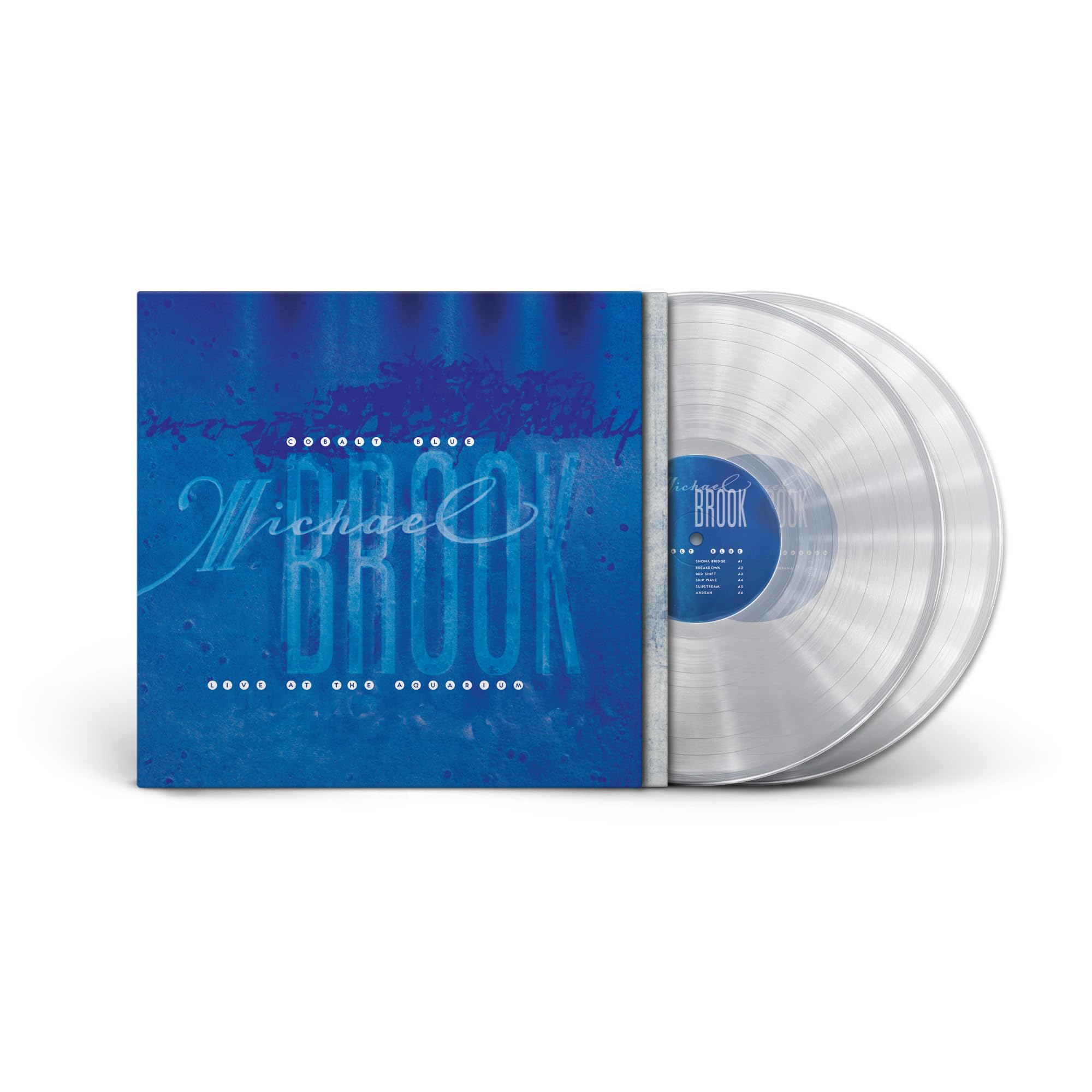 Michael Brook - Cobalt Blue & Live at the Aquarium [2LP Vinyl]