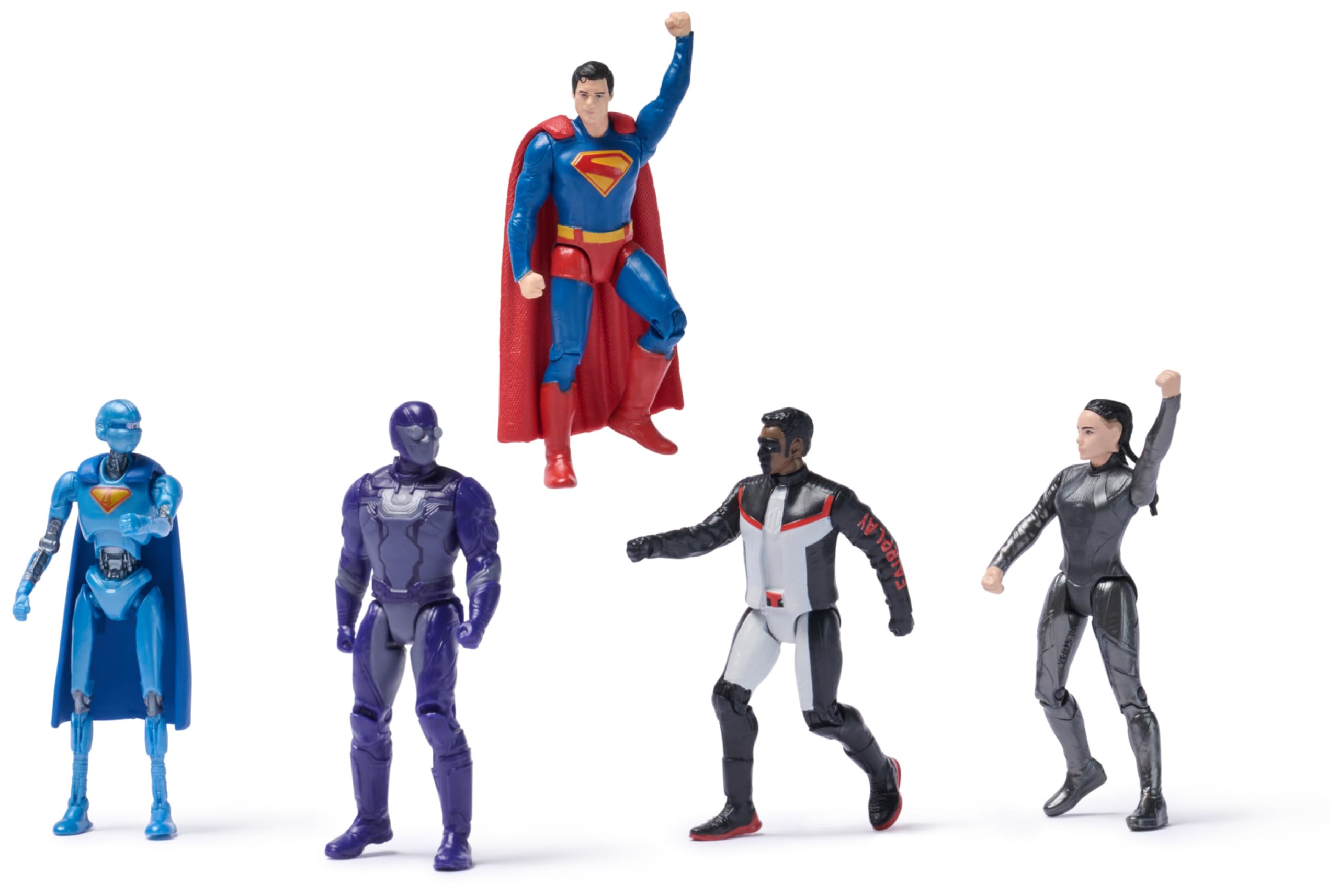 DC Comics Superman Heroes vs. Villains 5-Pack - 7 cm Action Figures for Kids 4-15 3