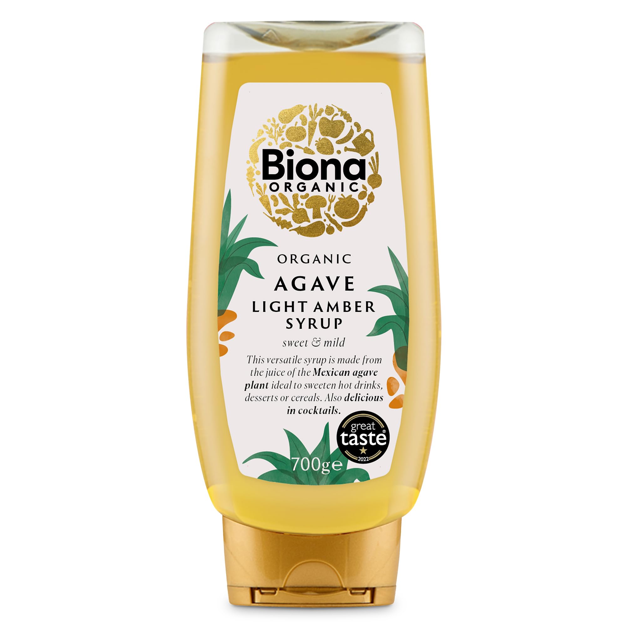 Biona Organic Agave Light Syrup - Low GI Sweetener | Vegan | 250ml 1