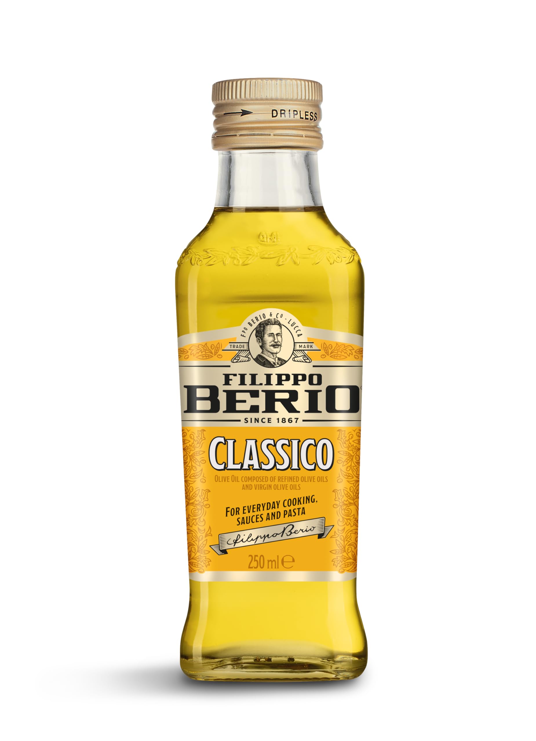 Filippo Berio Olive Oil - Versatile Cooking & Dressing Oil | 250ml Size