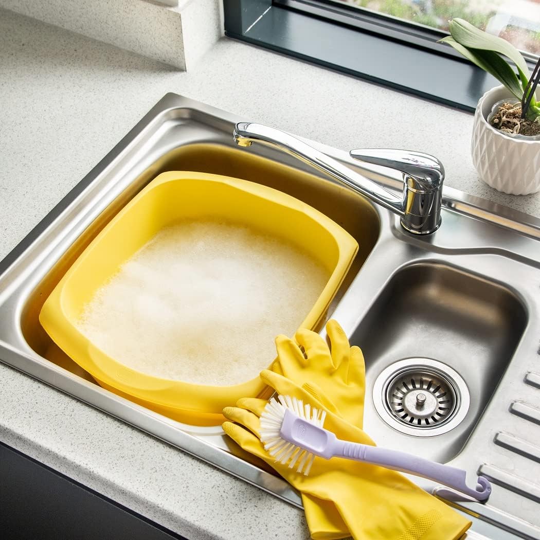 Addis - 9.5L Large Rectangular Bowl Yellow