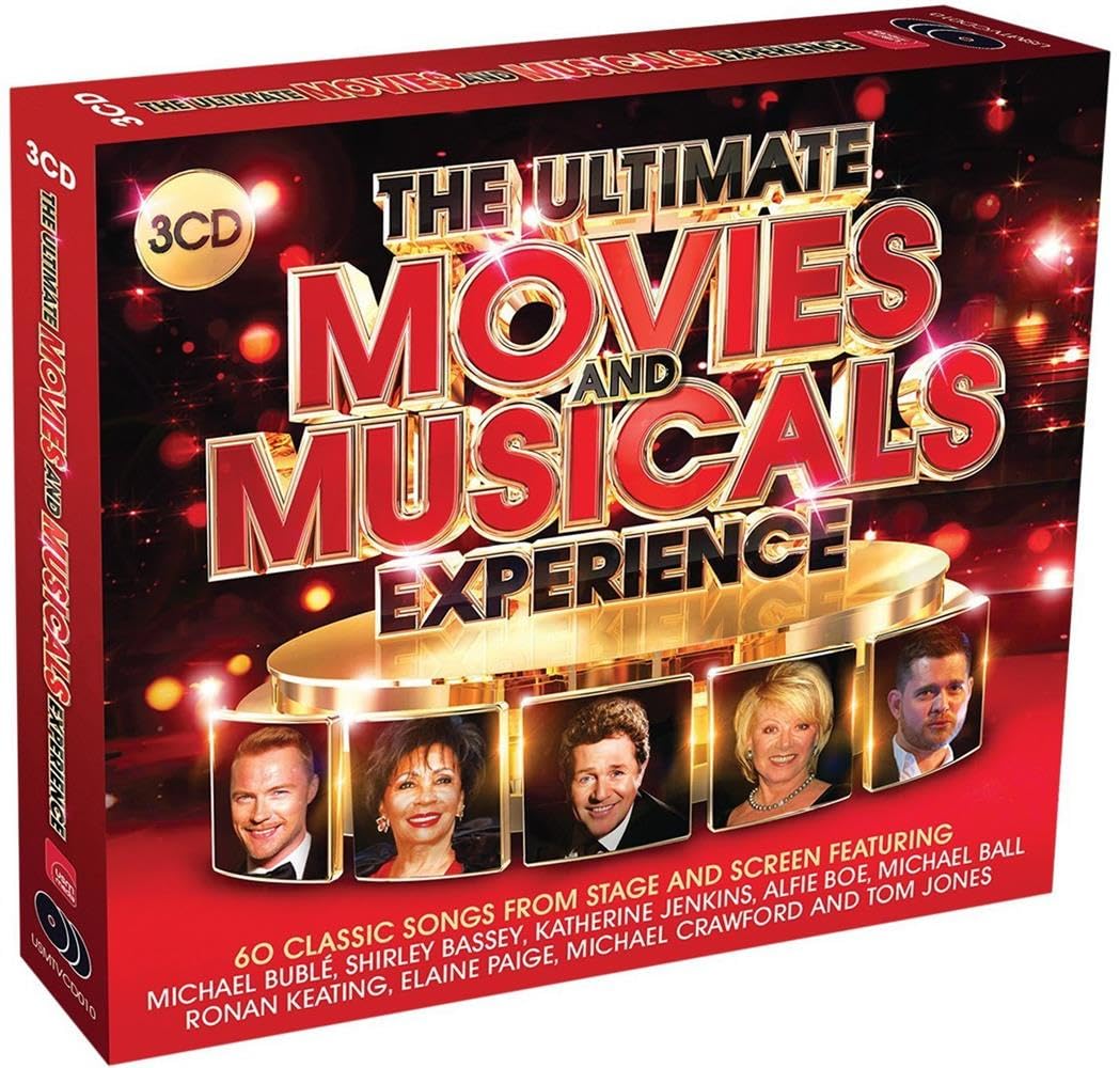 Various Artists - The Ultimate Movies And Musicals Experience (3CD Deluxe Digipack)