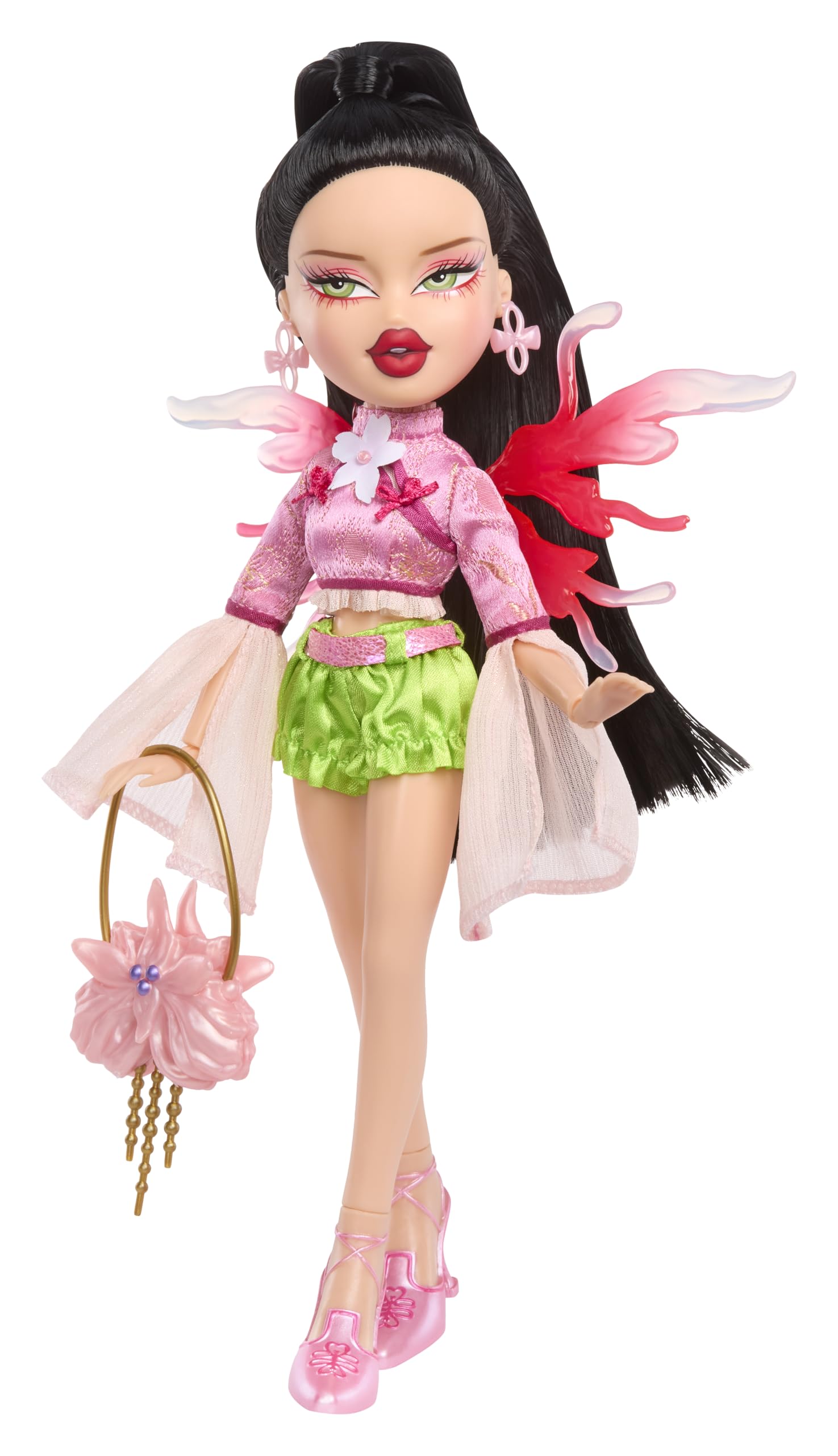 Bratz Fashion Pixiez Jade - Collectible Fantasy Doll with Real Fashions and Accessories