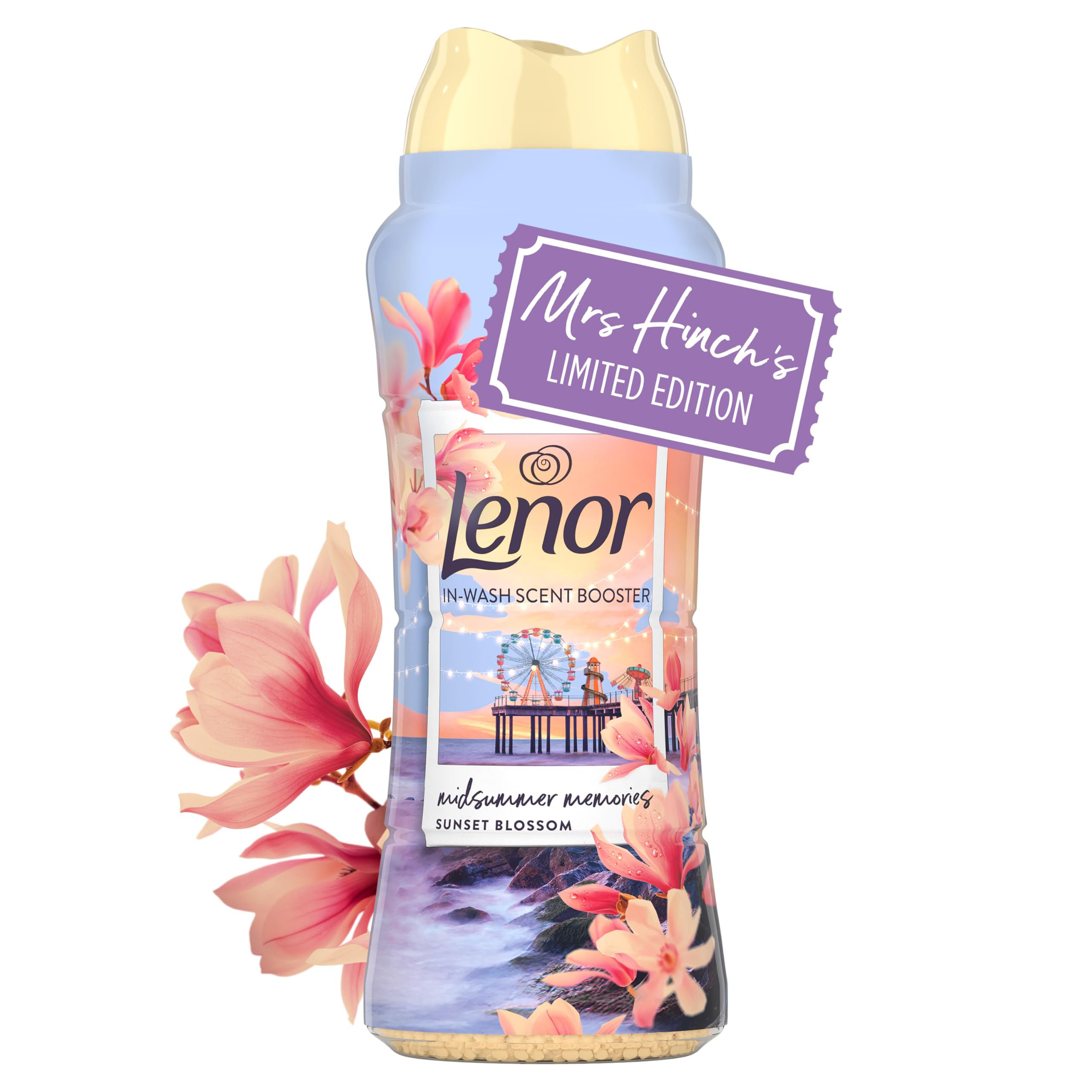 Lenor Scent Boosters - Midsummer Memories, 495g, Non-Stop Freshness Up To 12 Weeks