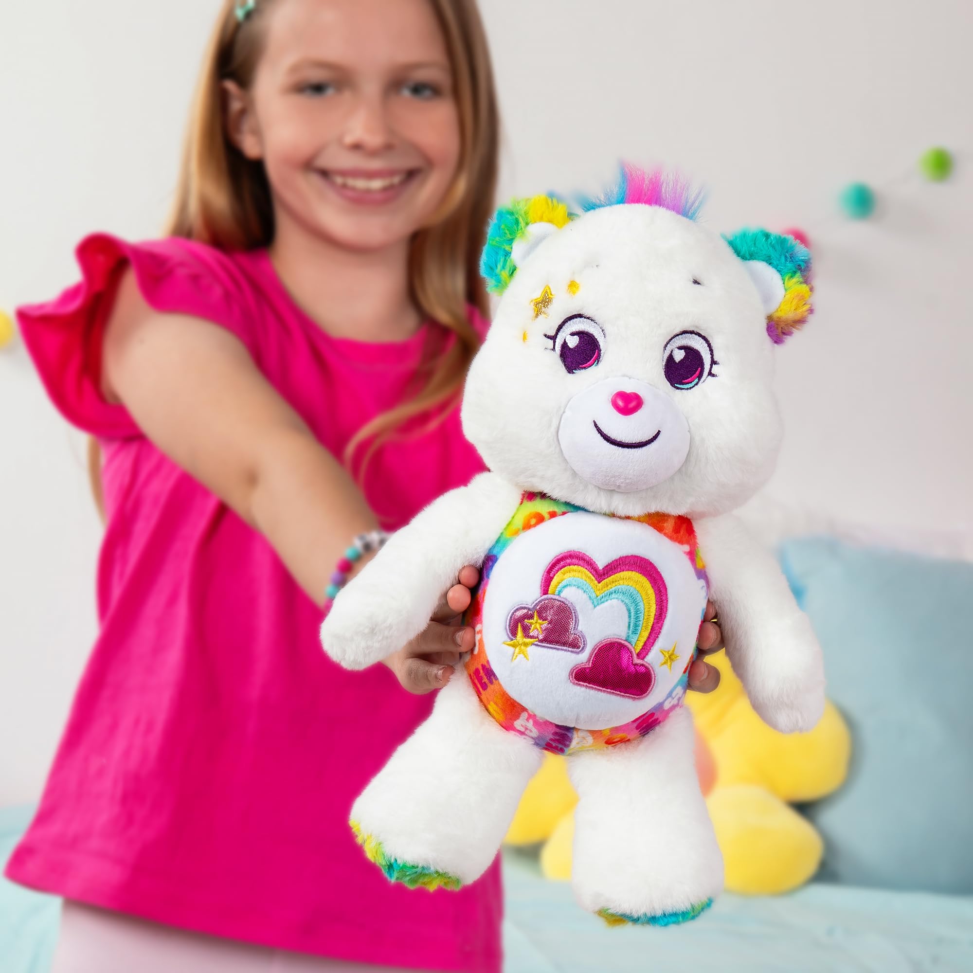 Care Bears True Friend Bear - Plush Stuffed Animal for Kids 4+