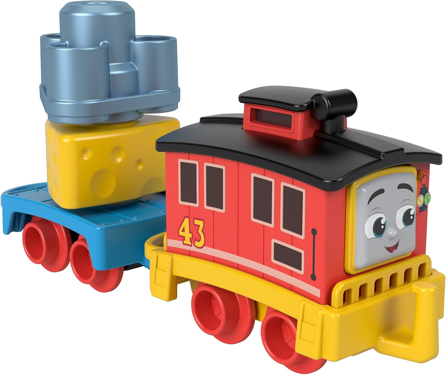 Thomas & Friends My First Brake Car Bruno Push-Along Train Set for Toddlers