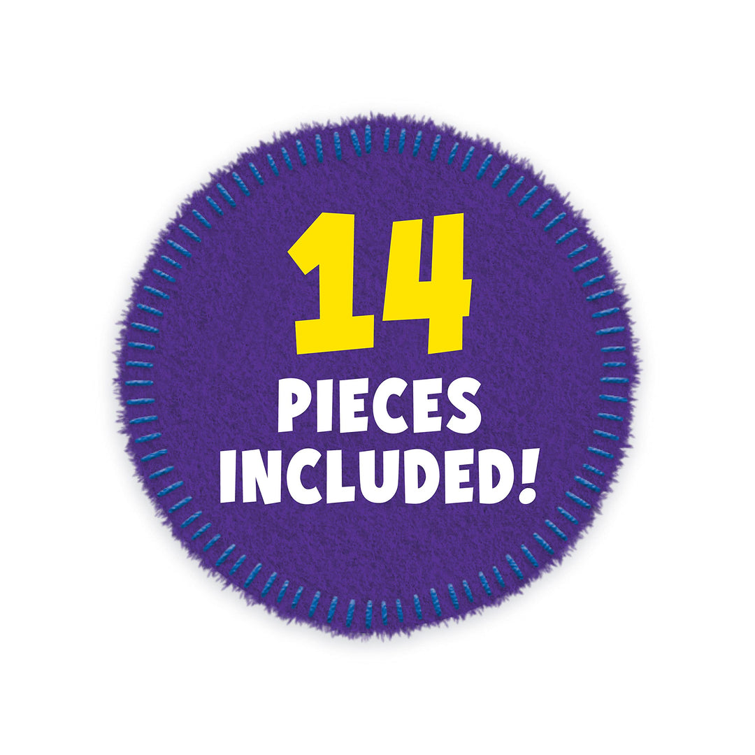 Blue's Clues & You Deluxe Play-Along Figure Set - 14-Piece Poseable Playset for Kids