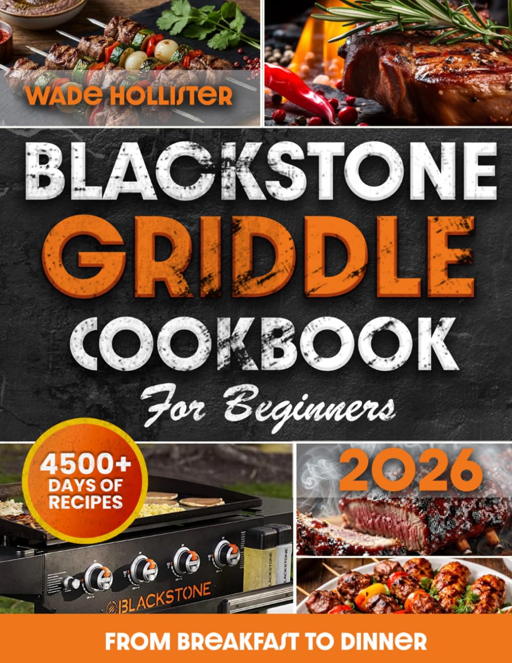 WADE HOLLISTER - BLACKSTONE GRIDDLE COOKBOOK FOR BEGINNERS | Paperback 1