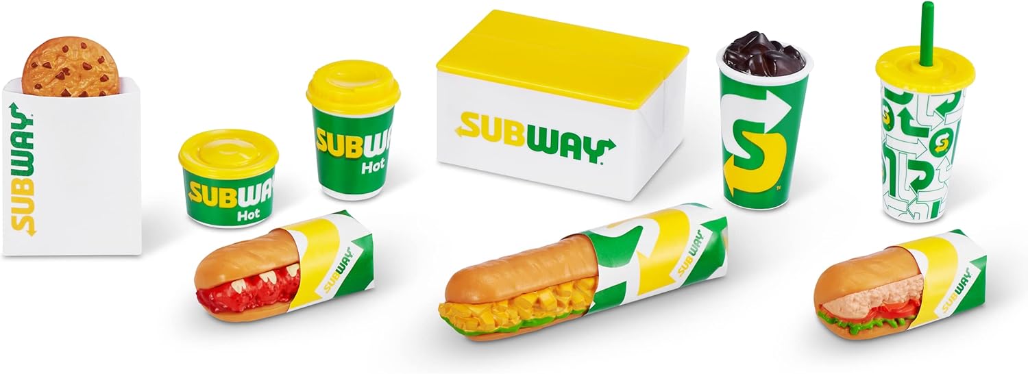 Mini Brands 5 Surprise Foodie 2 Pack - Mystery Capsule with Real Miniature Fast Food Collectibles 5