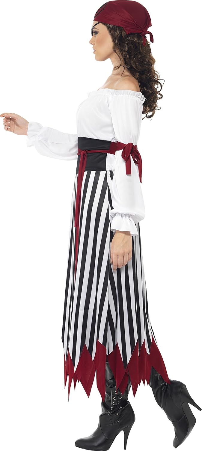 Smiffys Pirate Lady Costume - Adult Women's Size 8-10 (20803S)