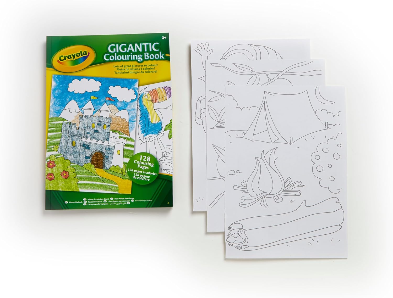 CRAYOLA - Gigantic Colouring Book 128 Pages A4 3