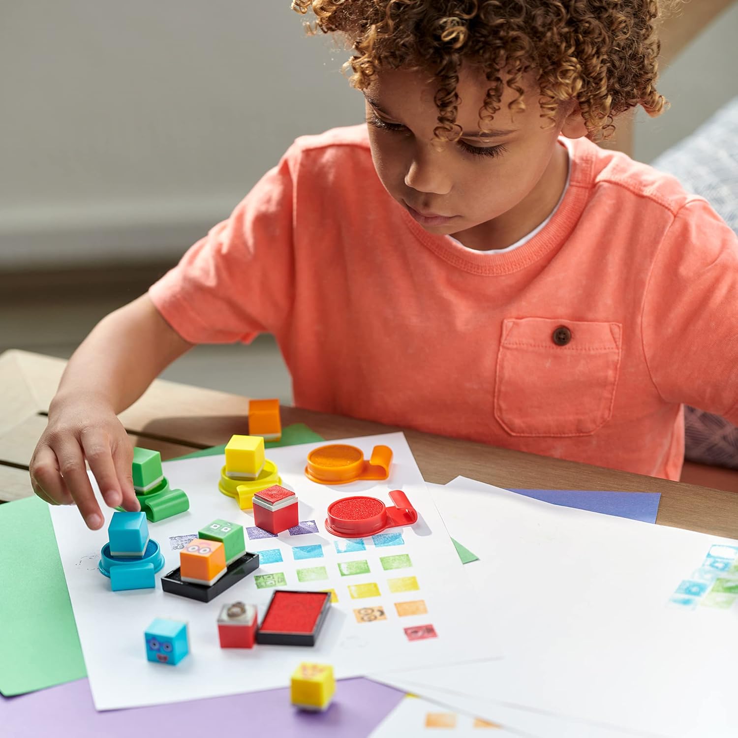 Learning Resources - Numberblocks Stampoline Park Stamp Activity Set 4