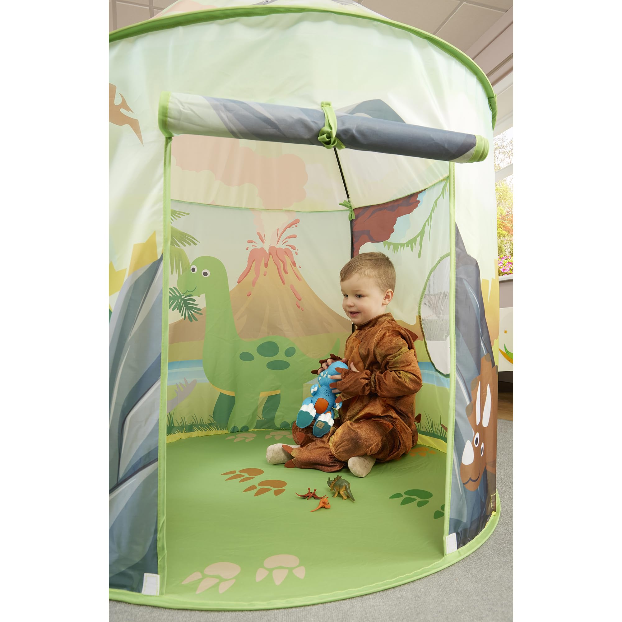 Liberty House Toys Dinosaur Play Tent - Immersive Play Space for Ages 18 Months+ 5