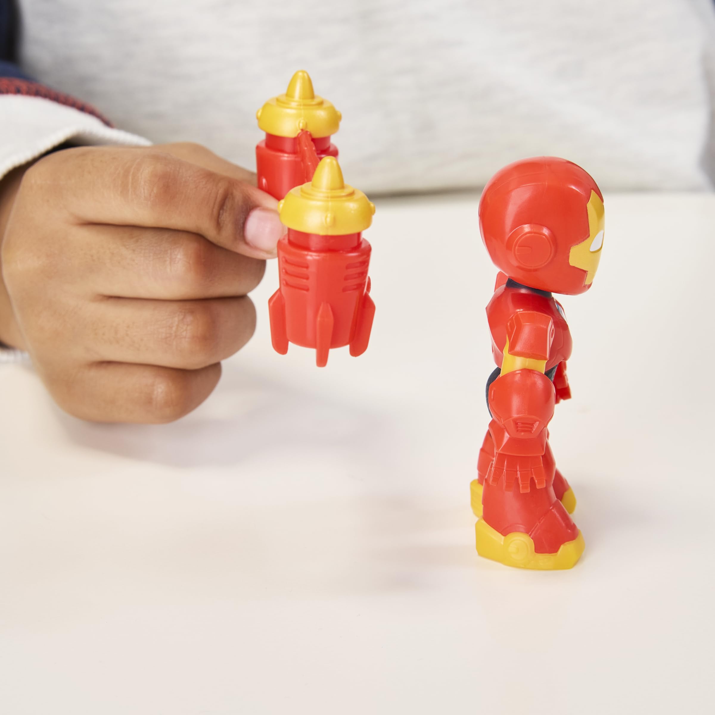 Marvel Iron Man Action Figure Toy with Accessory | 7.6-cm (3 inch) | Ages 3+ 7