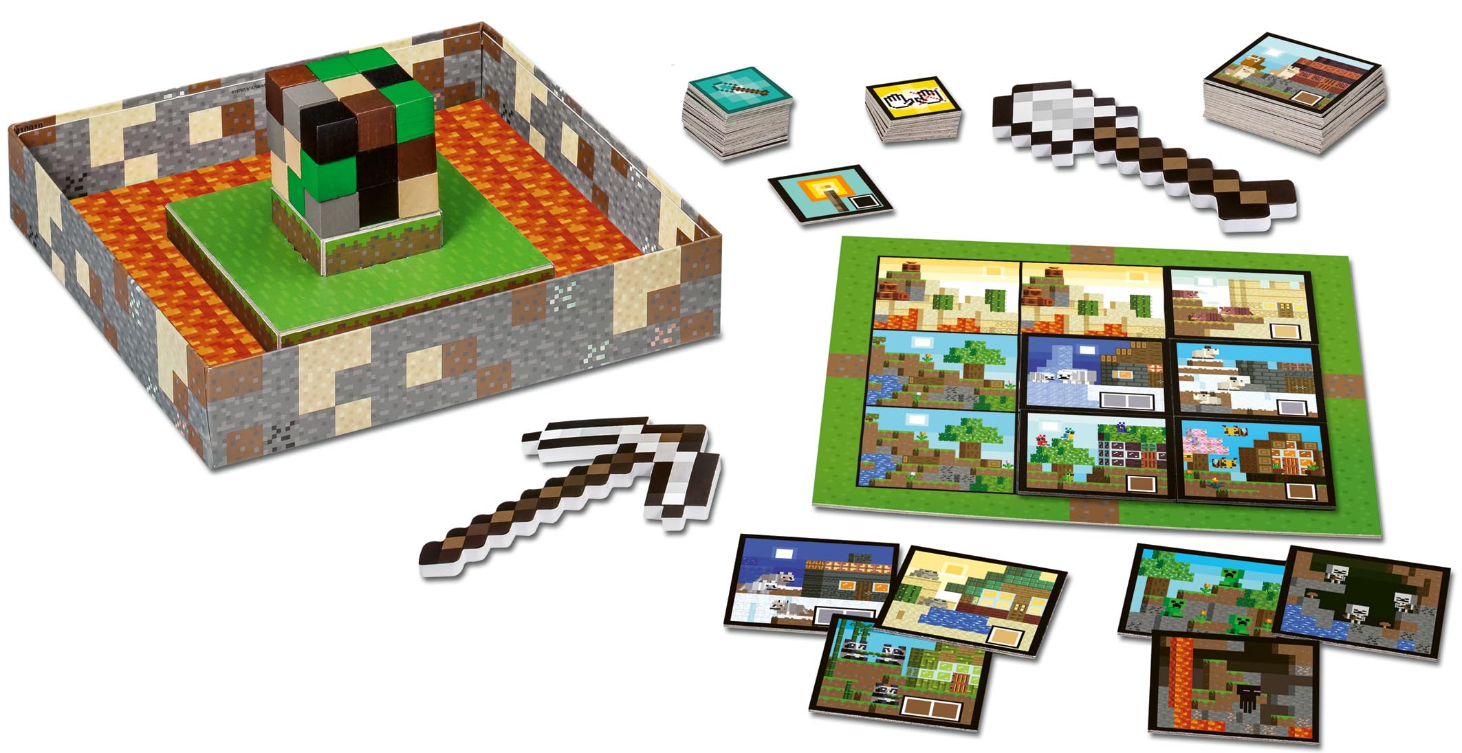 Ravensburger Minecraft Builders & Biomes Junior Board Game - Cooperative Play for Ages 5+ | 2-4 Players | 20 Min 3