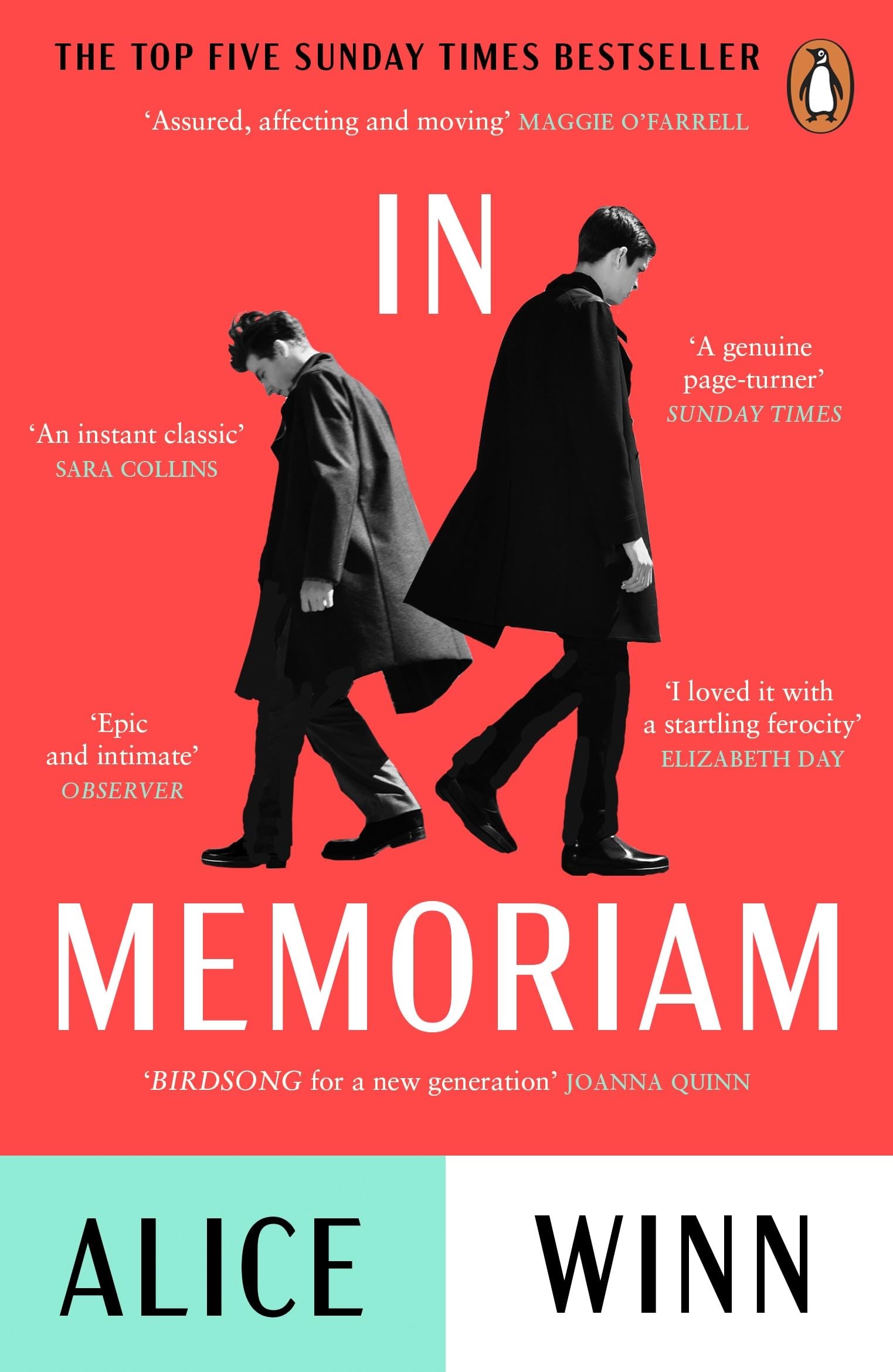 Penguin In Memoriam by Alice Winn | 20th Century Historical Romance Paperback