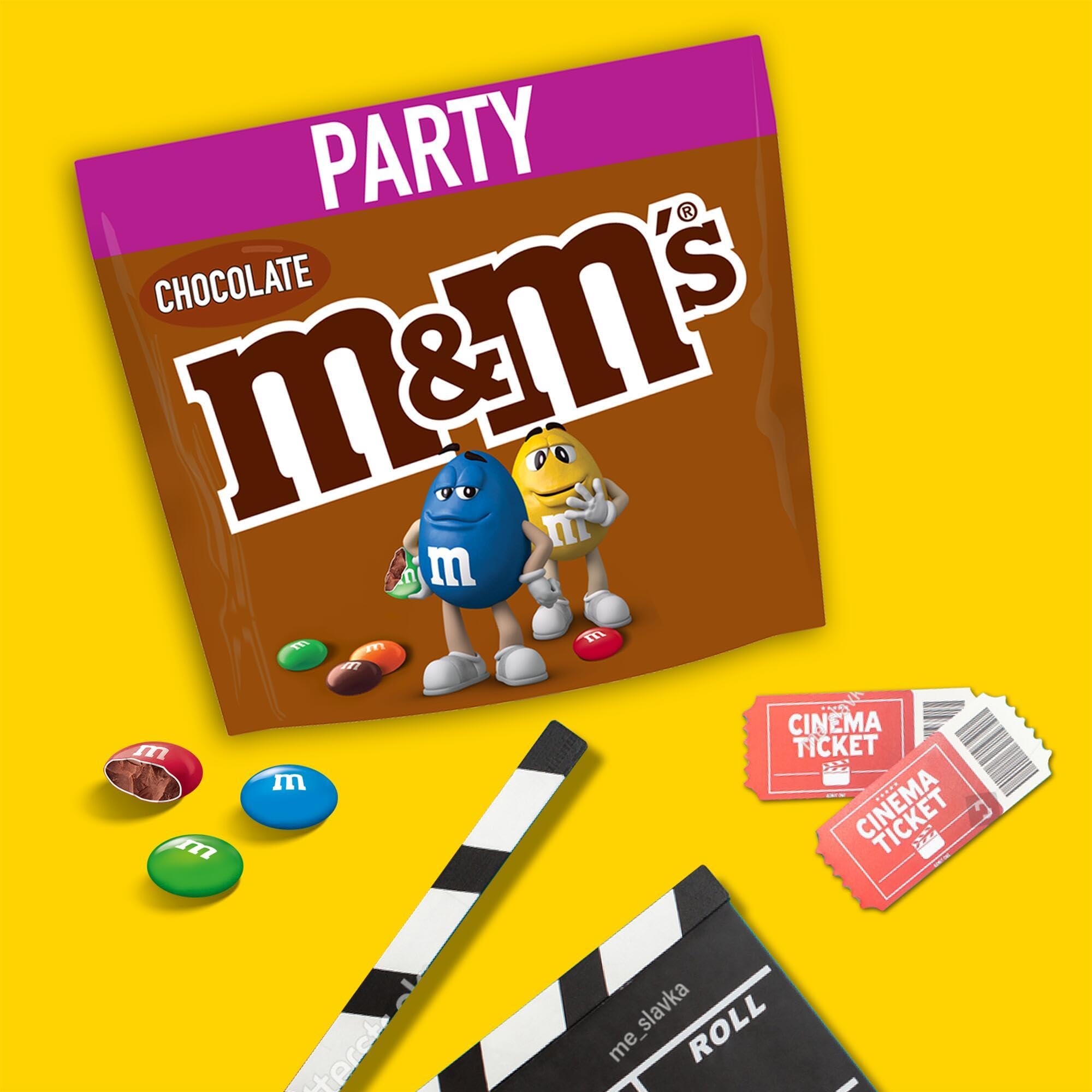 M&M's Milk Chocolate Sweets Bulk Bag - 800g Sharing Size | Crispy Shell 3