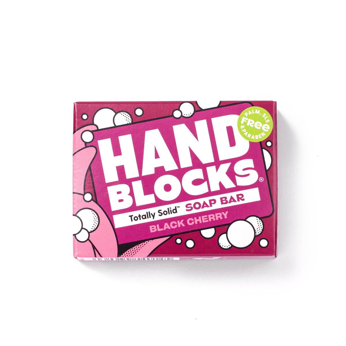 Shower Blocks Hand Blocks Black Cherry Soap Bars - 6 x 100 g