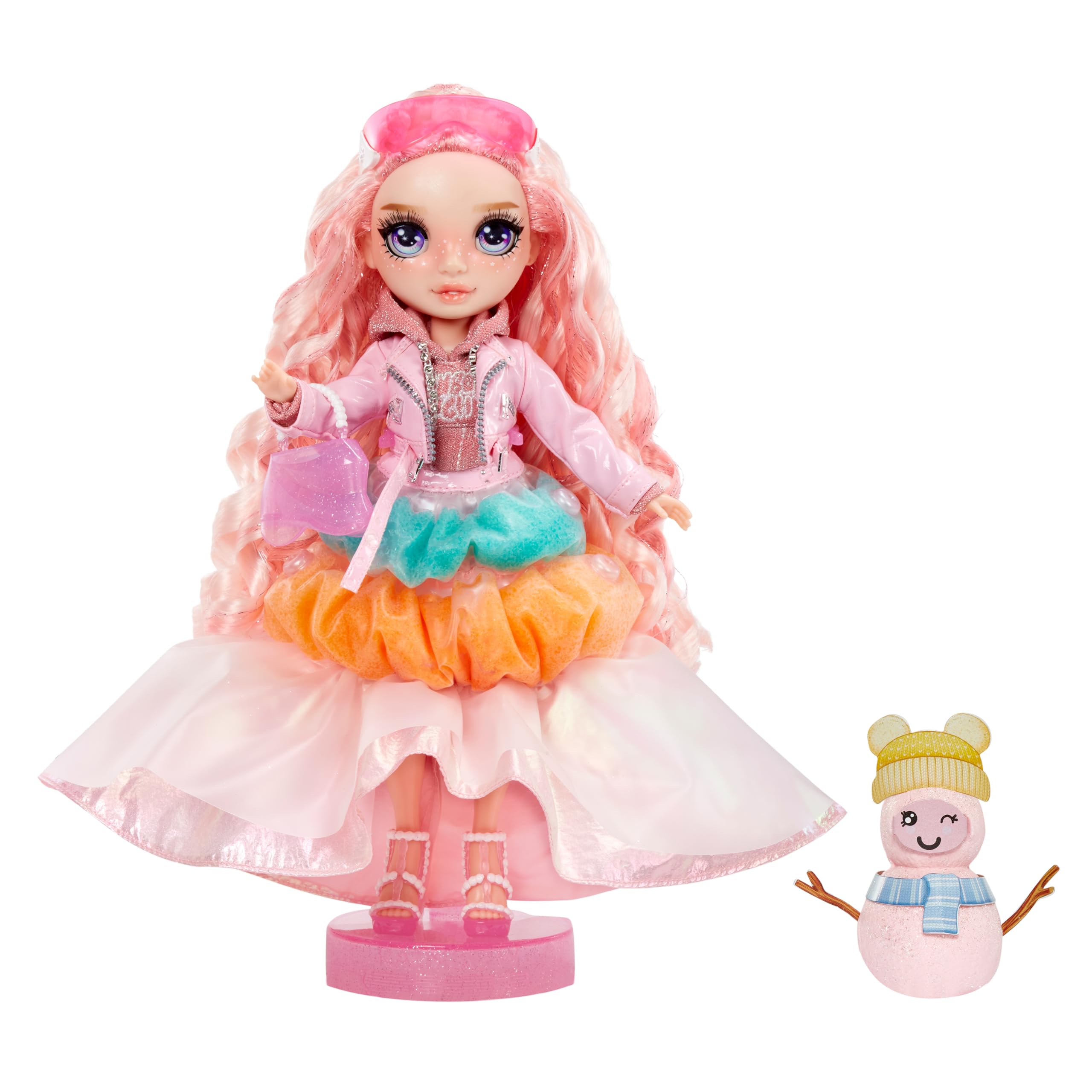 Rainbow High Winter Wonderland - Bella (Pink) - 28 cm Fashion Doll with Magic Snow Feature 15