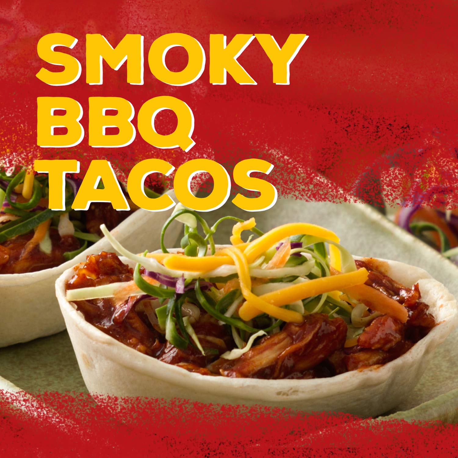 Old El Paso Stand 'N' Stuff Smoky BBQ Soft Taco Kit 345g (Pack of 4)