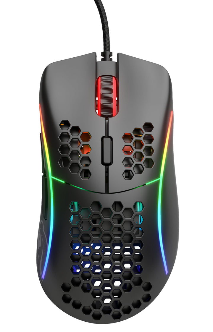 Glorious PC Gaming Race Model D Gaming Mouse - Matte Black, Ergonomic Lightweight Design for PC Gaming
