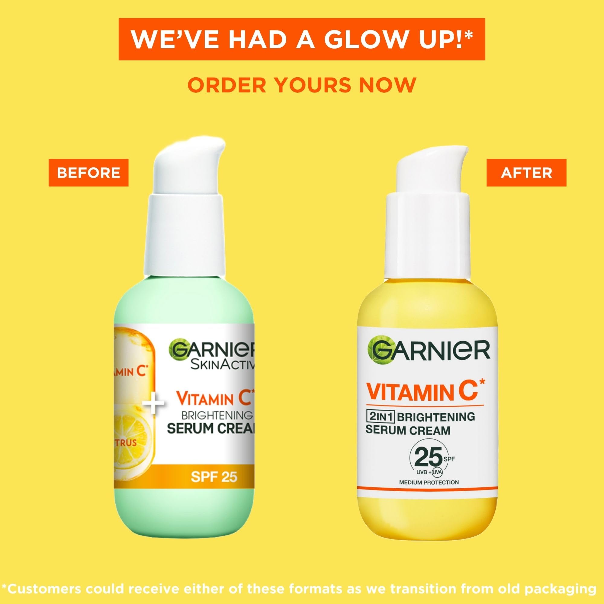 Garnier Vitamin C Serum Cream (50ml) - Brightening Face Moisturizer with 20% Vitamin C & SPF 25 11