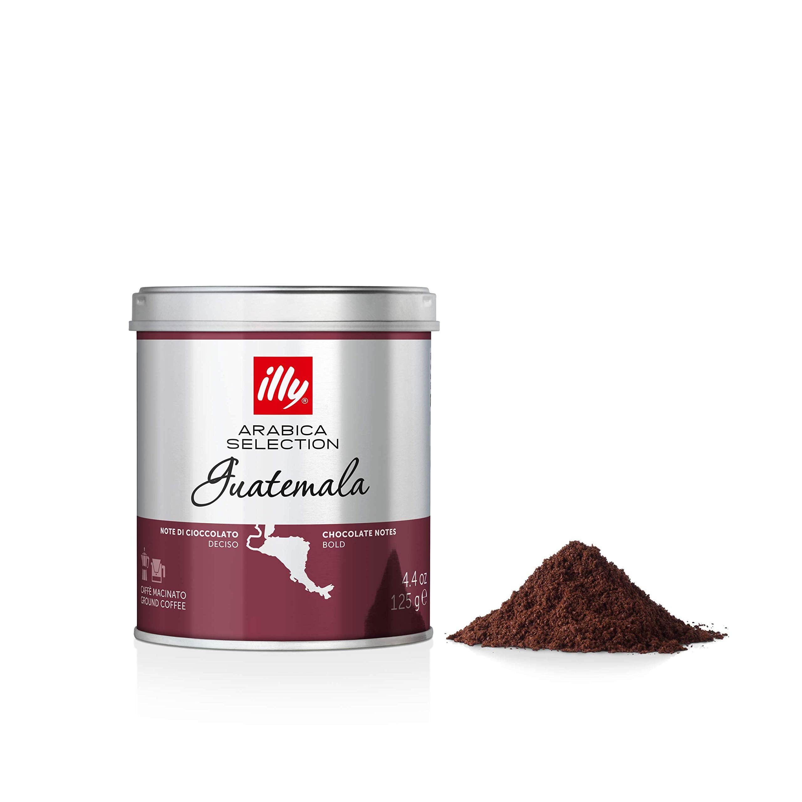 illy Ground Arabica Selection Guatemala Coffee - 100% Arabica | 125g Pack