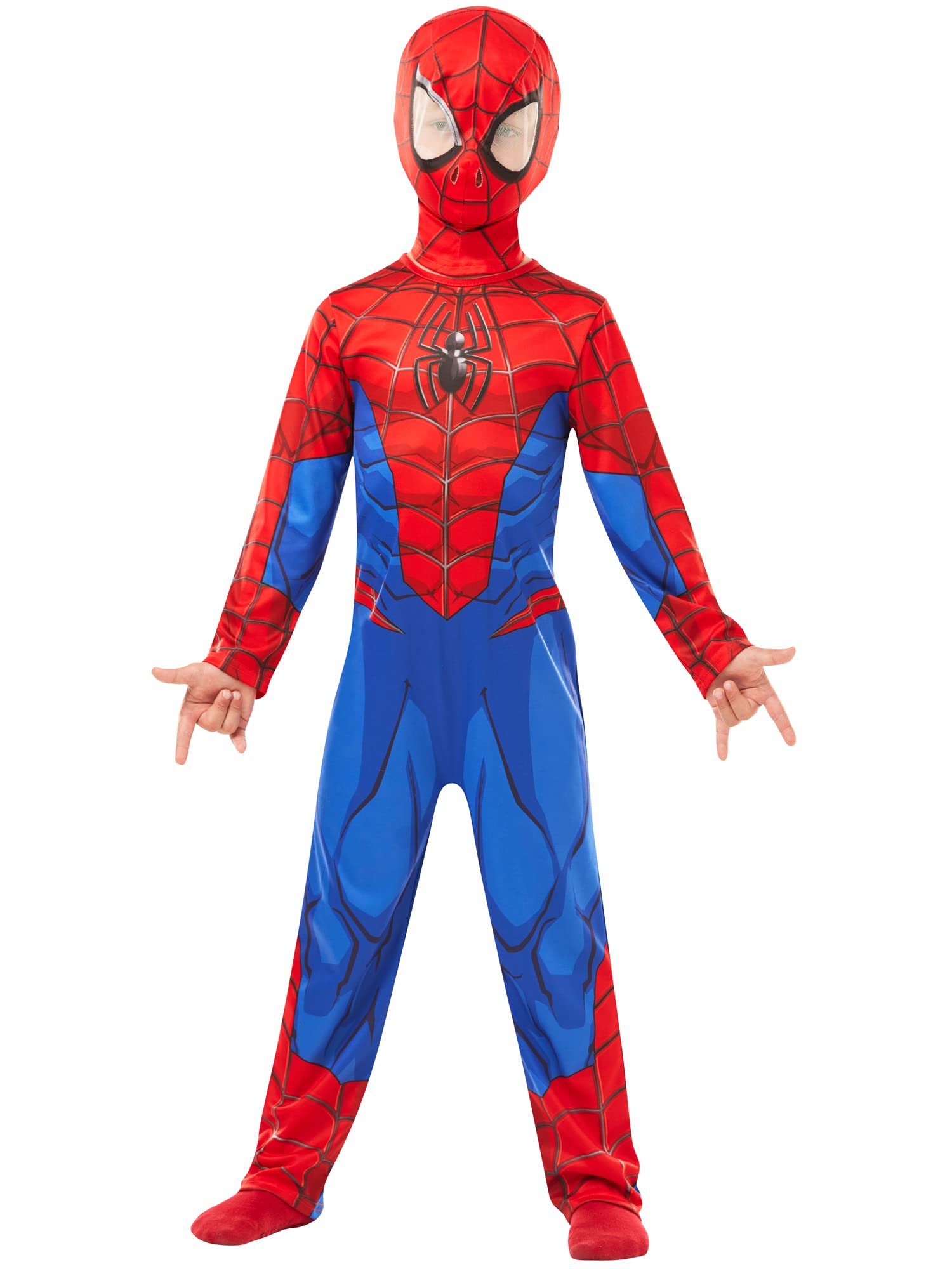Rubies Marvel Spider-Man Classic Child Costume - Blue-Red | Size XL (9-10 Years) 1