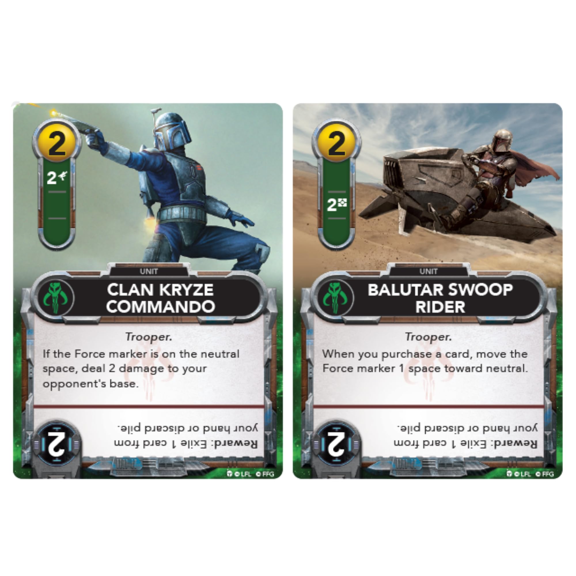 Fantasy Flight Games Star Wars The Deckbuilding Game: The Mandalorian Faction Pack