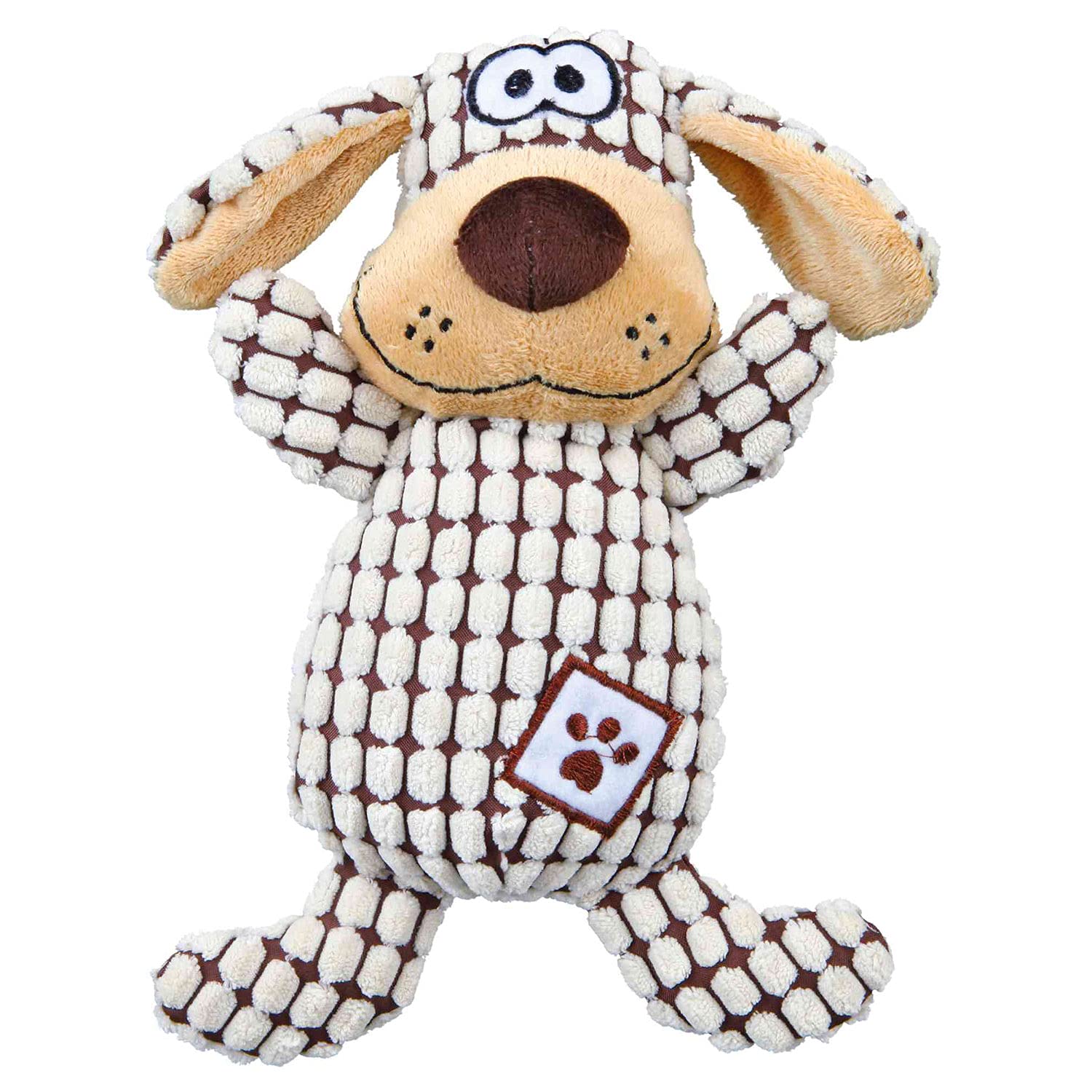 TRIXIE Plush Fabric Dog Chew Toy - 26 cm Soft Material for Cuddling & Tugging