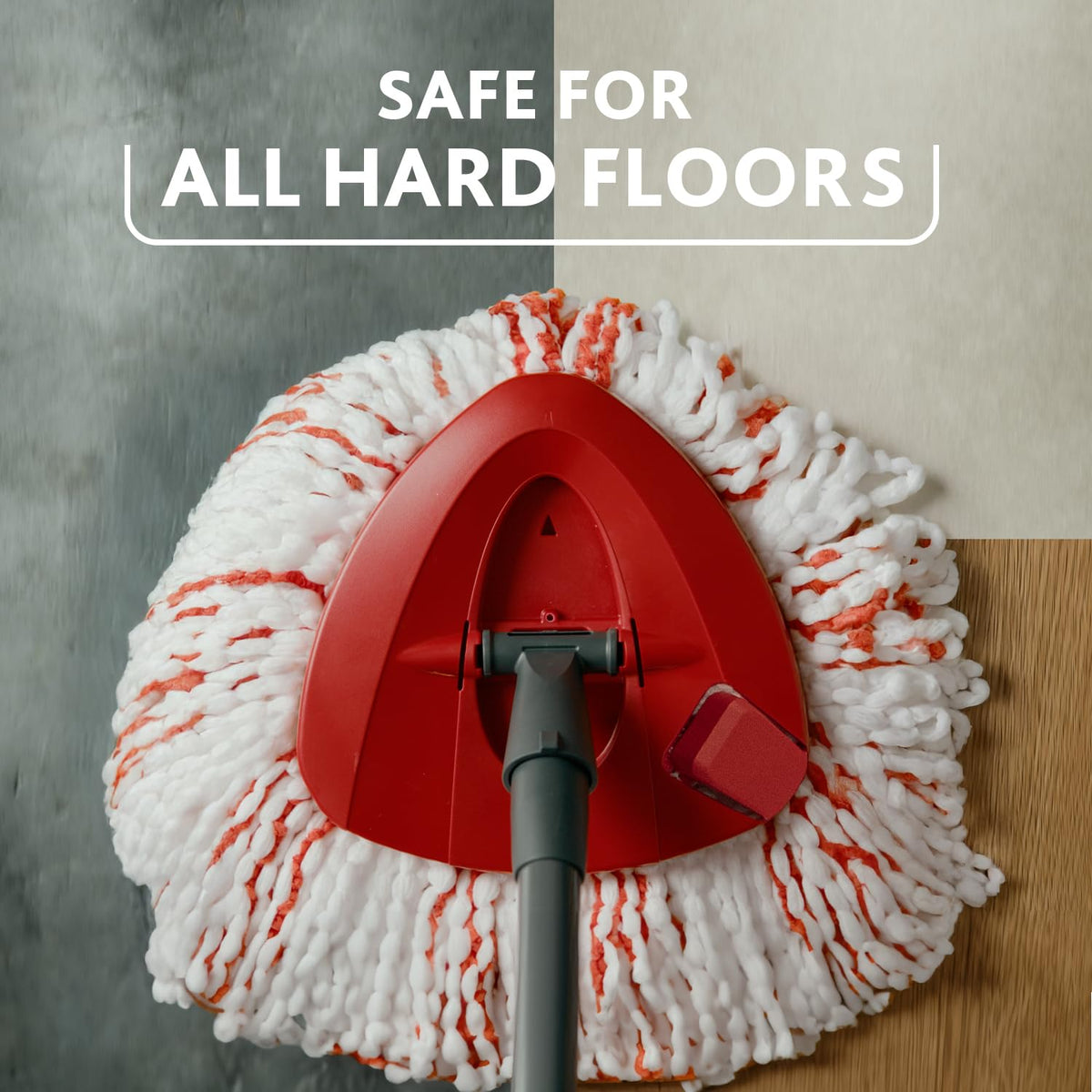 Vileda Turbo Deep Clean Spin Mop Refill - Microfibre Replacement Head