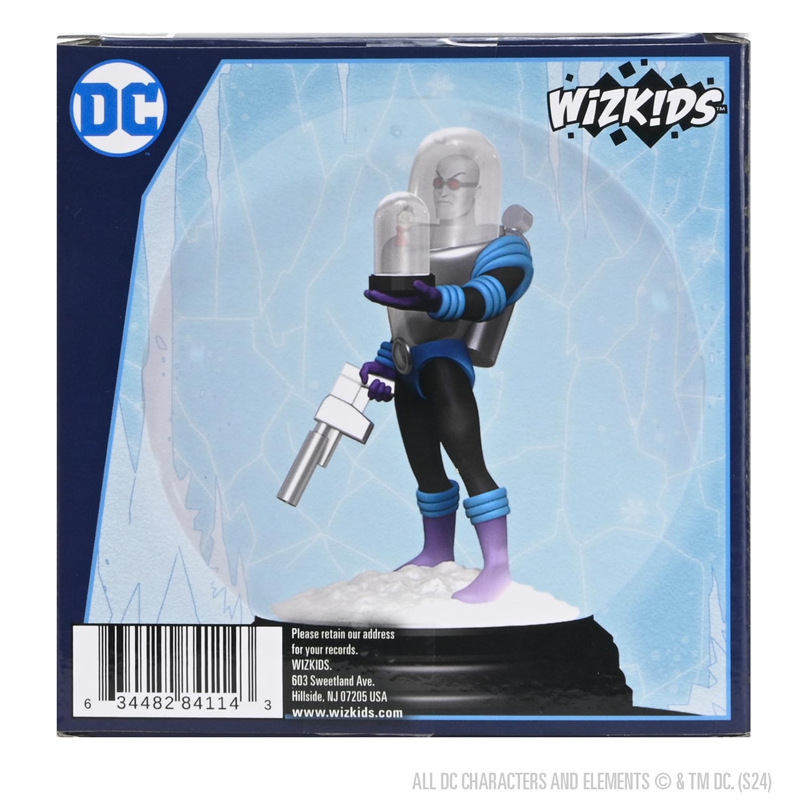 WizKids HeroClix Iconix Mr. Freeze Snow Globe Figure | Pre-Painted Plastic | 4.8" Size