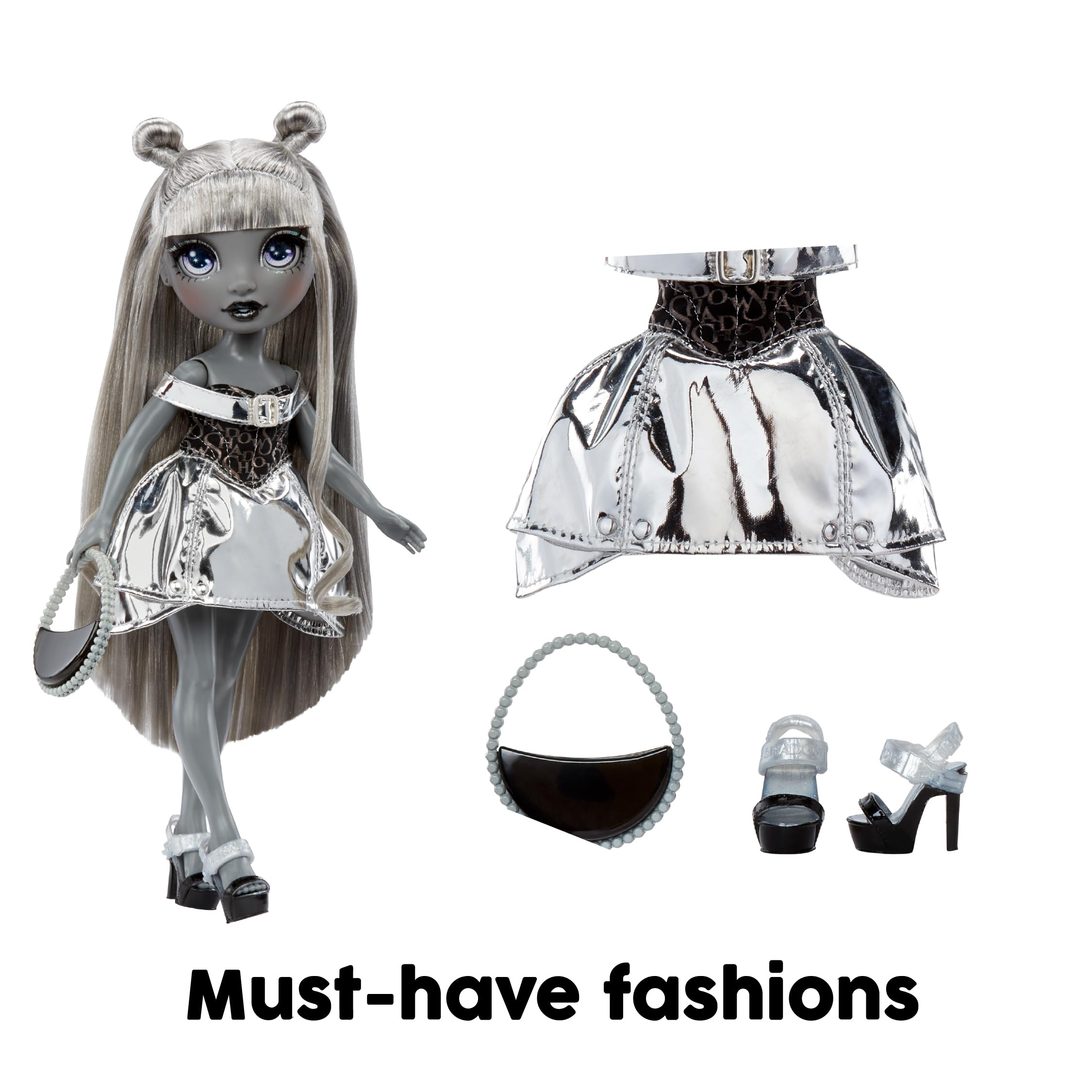 Rainbow High Shadow High Luna Madison Grayscale 28cm Fashion Doll 2