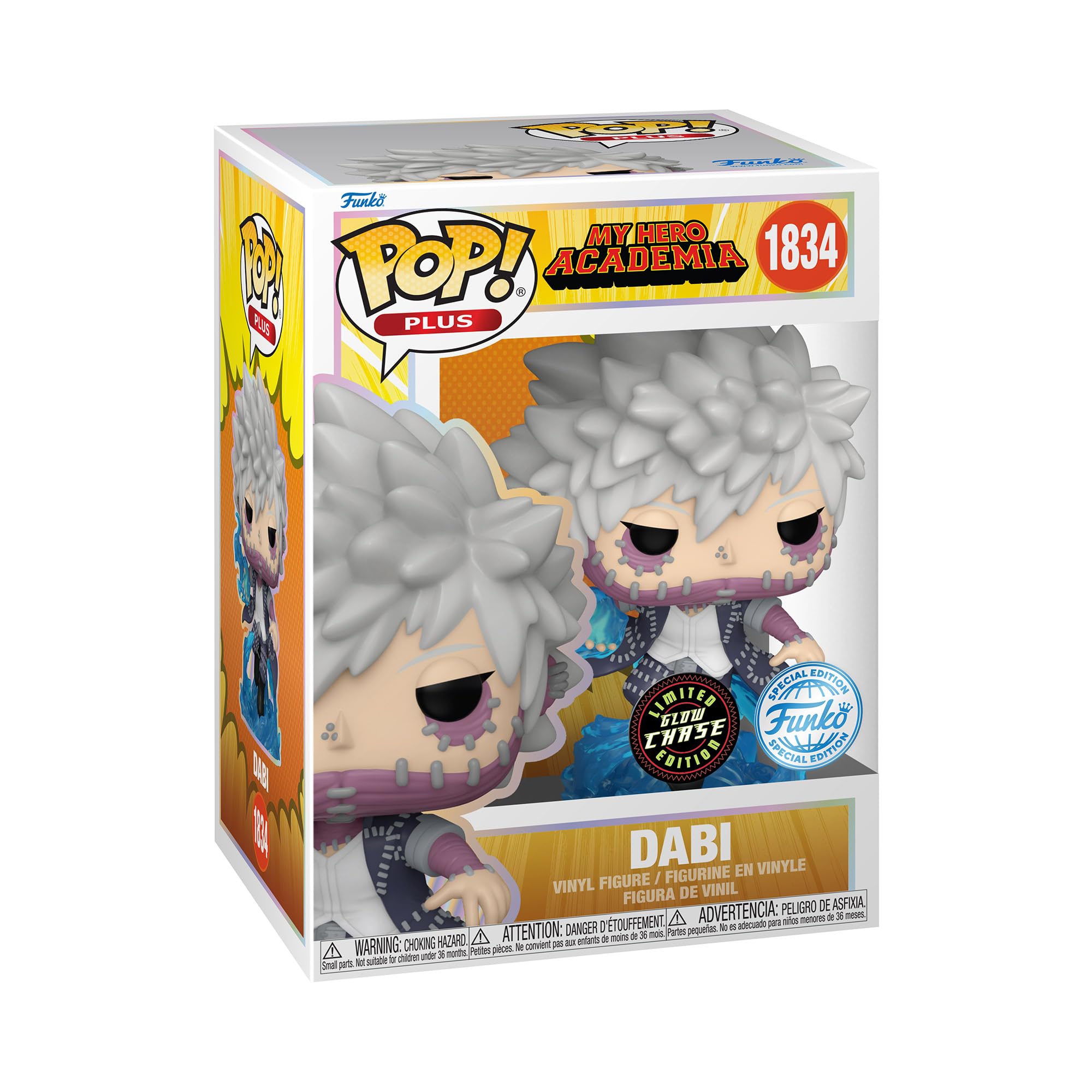 Funko Pop! Animation: My Hero Academia - Dabi Vinyl Figure (84642) - Chase Variant 3