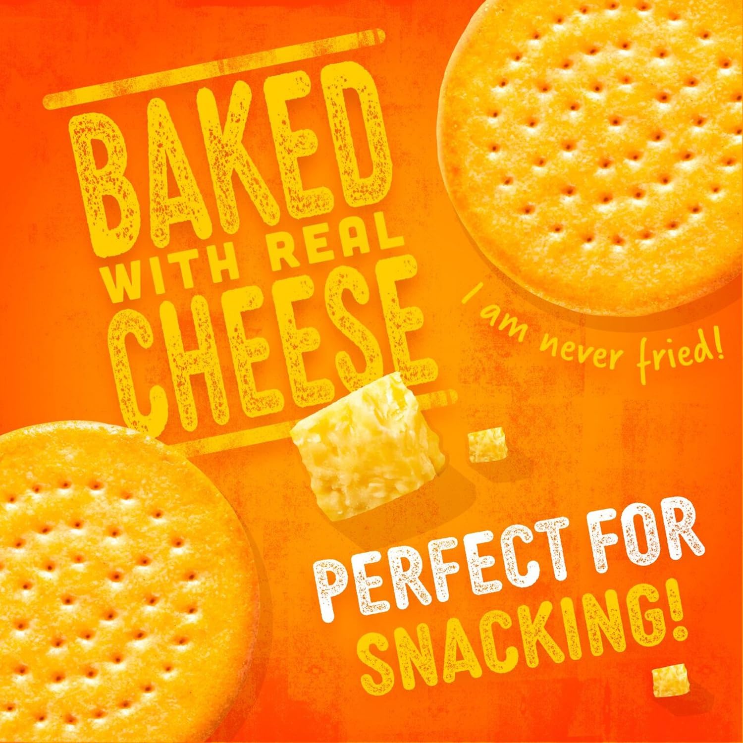 Jacob's Mini Cheddars Red Leicester Flavour Multipack Crisps, Oven-Baked with Real Cheese 3