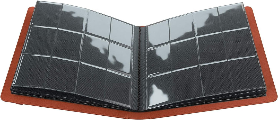 Gamegenic Prime Album 24-Pocket - Holds 480 Double-Sleeved Cards, Red