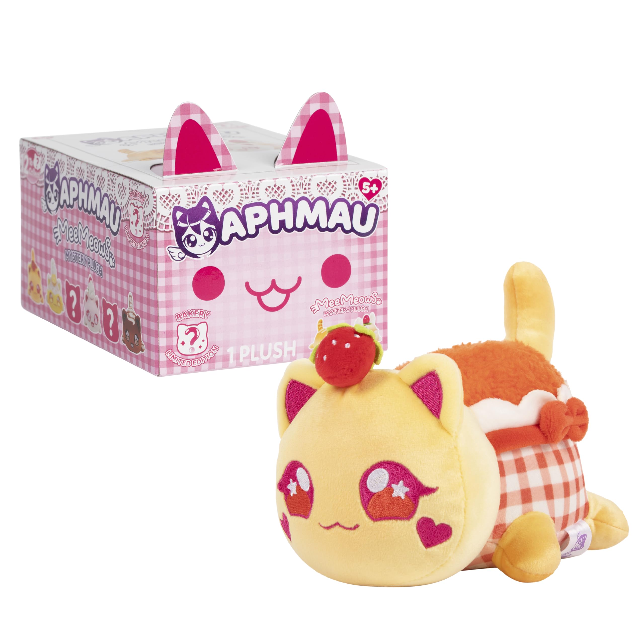 Aphmau MeeMeows Mystery Plush - Bakery Collection, 6-Inch Soft Cat Stuffed Toy 8