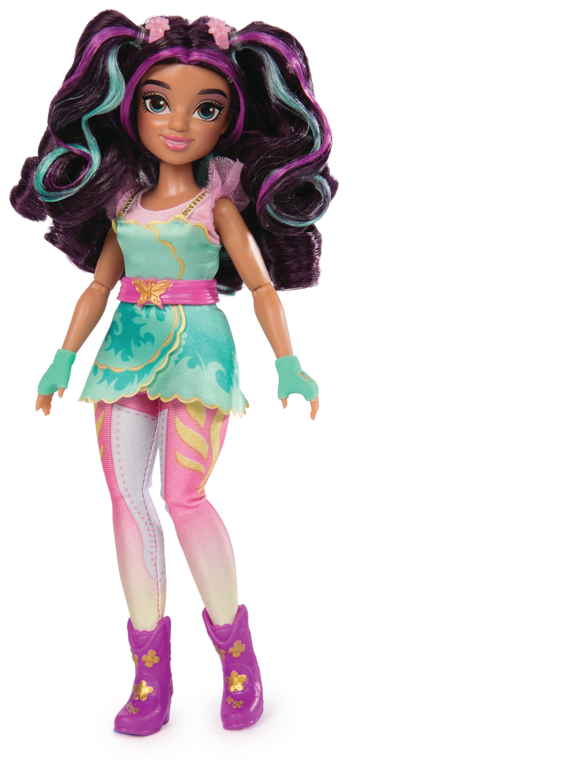 Unicorn Academy Ava Doll with Highlighted Hair, 7 Accessories & Styling Tool | 24.1cm | Ages 4+ 4