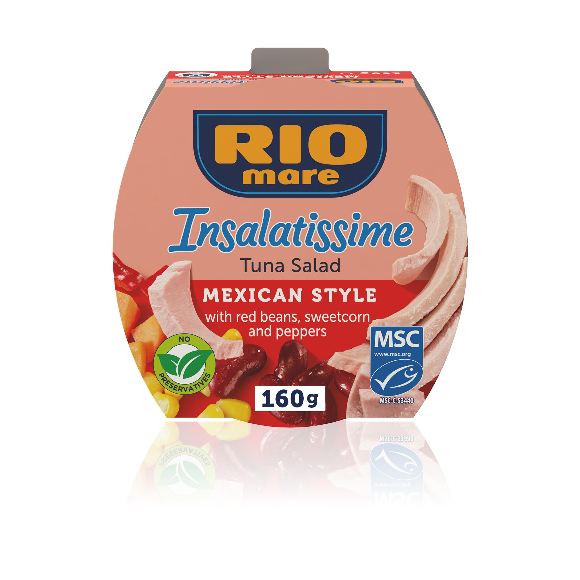 Rio Mare Insalatissime Tuna Salad Mexican Style - Ready to Eat Tuna with Vegetables | 160g