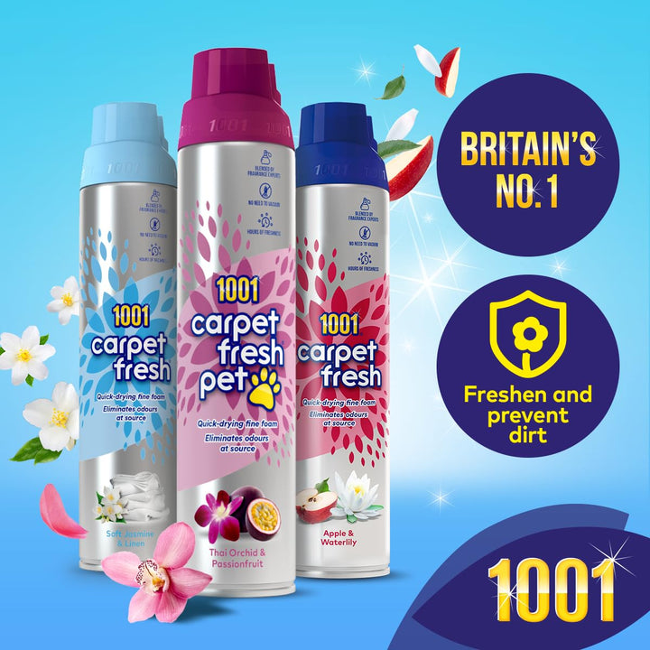 1001 Carpet Fresh Apple & Waterlily 300ml