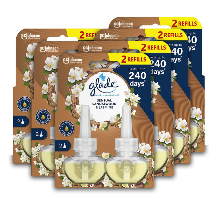 Glade - Sensual Sandalwood & Jasmine Plug in Air Freshener Refill