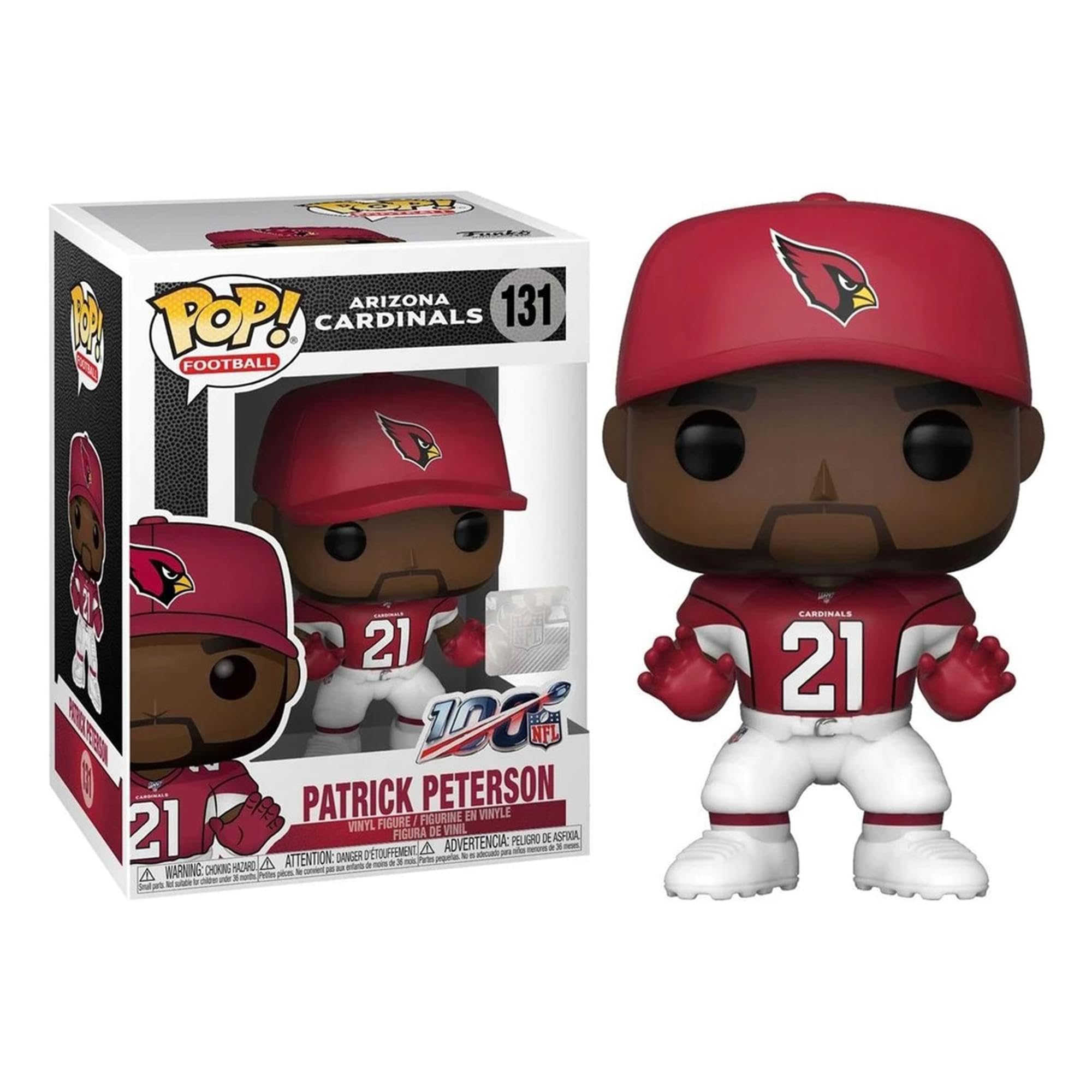 Funko Pop! NFL: Patrick Peterson (Home Jersey) Vinyl Figure - Model 42877