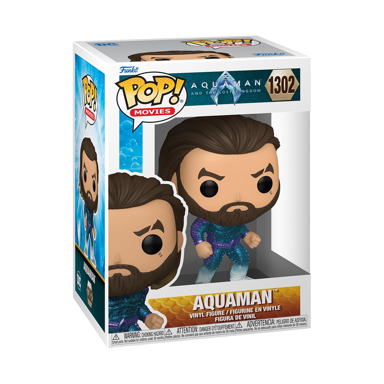 Funko Pop! Movies: DC - Aquaman Stealth Suit Vinyl Figure 9