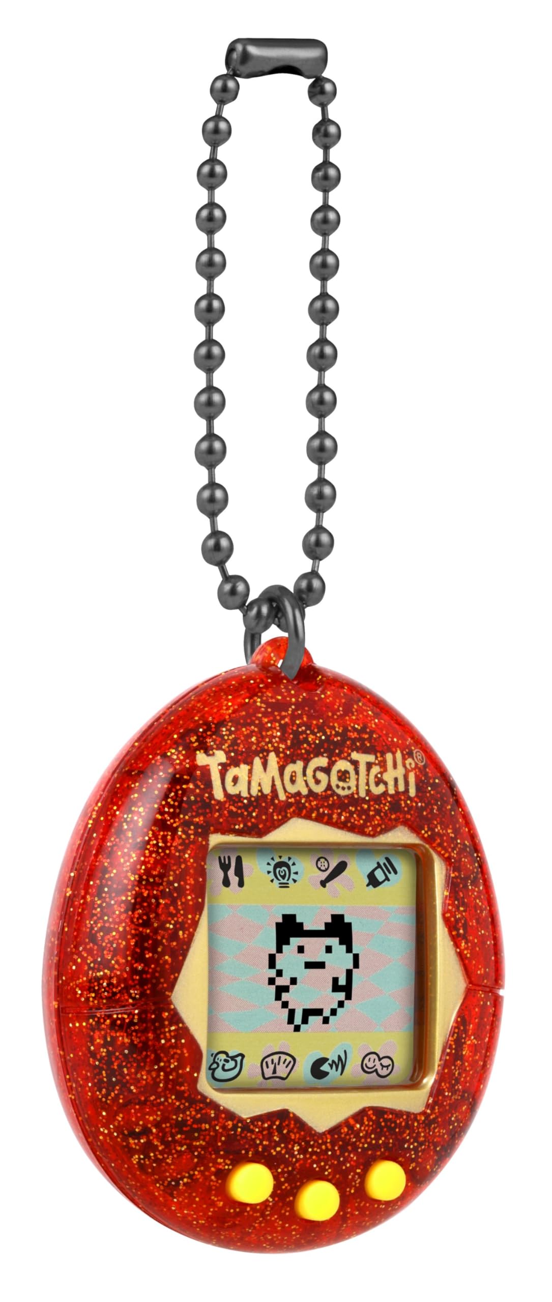 Bandai Tamagotchi Original Red Glitter Shell - Retro Virtual Pet Toy for Kids 8+ 17