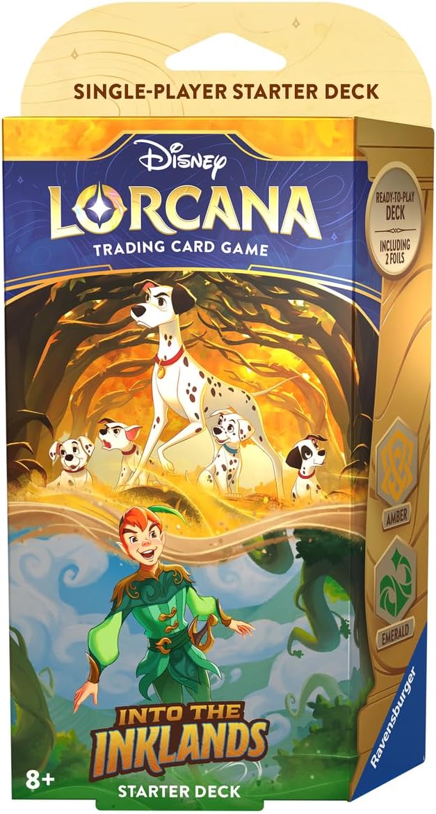 Disney Lorcana: Into the Inklands - Starter Deck - Pongo and Peter Pan