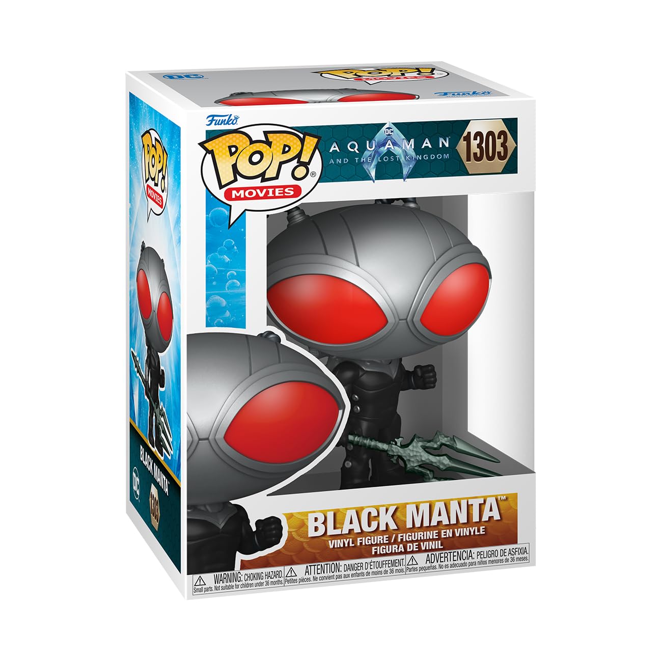 Funko Pop! Movies: DC - Black Manta Vinyl Figure 9